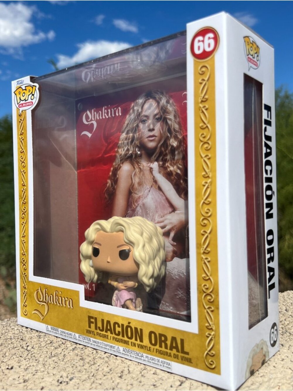 Funko Pop! Album Cover with Case: Shakira - Shakira - Fijación Oral (#66, NEW)